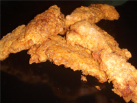 Click here to go to my recipe for Maple Brined, Chicken Fingers