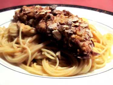 Picture of Orange Jerked, Wahoo Almondine