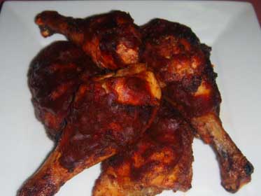 Oven Barbecued Chicken Picture