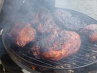Click here to go to my recipe for Jamaican Jerked, Pork Butt Steaks