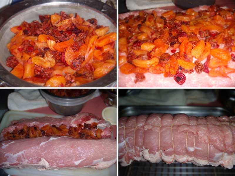 Fruit Stuffed, Pork Loin Roast, Picture