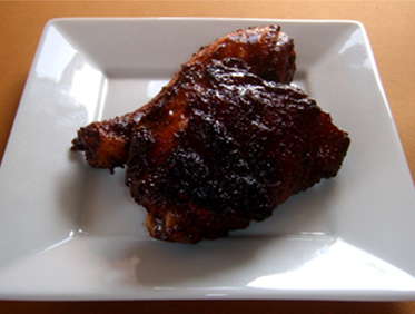 Click here to go to my recipe for Root Beer Smoked Chicken Legs