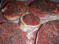 Seasoned, Bacon Wrapped, Filet Mignon, Picture