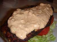 Chipotle Remoulade on a Blackened Chicken Sandwich Picture