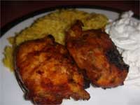 Click here to go to my recipe for Jamaican Curried Chicken Thighs