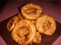 Fried Onion Rings with Tempura Batter Picture