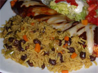 Click here to go to my recipe for Southwest Style, Rice with Beans