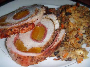 Apricot Stuffed, Pork Loin Roast Picture