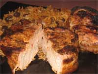 Click here to go to my recipe for Bacon Wrapped, Pork Loin Chops 