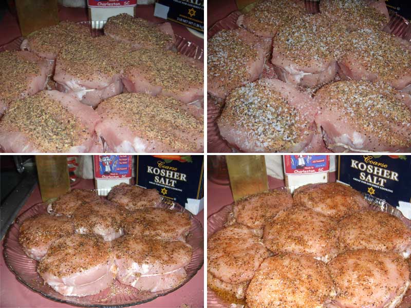 Seasoning Pork Loin Chops, Picture