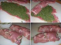 Stuffing a Pork Tenderloin with Pesto Picture