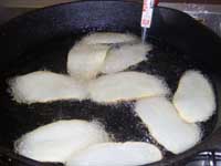 First Fry for Potato Chips Picture