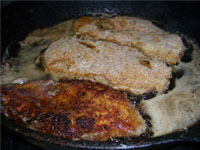 Frying the Chicken Picture