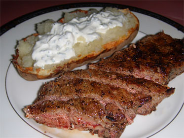 Grilled Sirloin Steaks, Picture